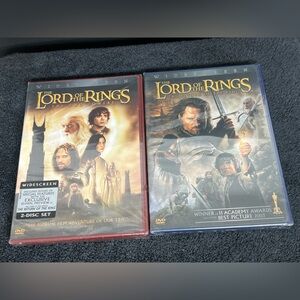 The Lord of the Rings Trilogy DVD Widescreen Lot of 2 NEW and SEALED